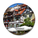 Meersburg Lake Constance Germany 3D Fridge Magnet Crystal Glass