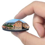 Nuremberg Castle Germany 3D Fridge Magnet Crystal Glass