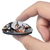 Oberursel Germany 3D Fridge Magnet Crystal Glass