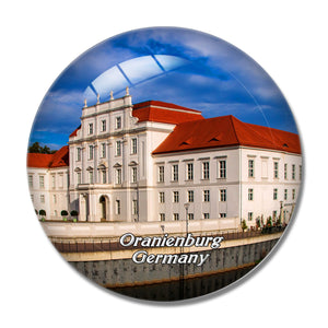 Oranienburg Palace Germany 3D Fridge Magnet Crystal Glass