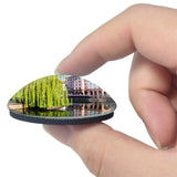 Pforzheim River Germany 3D Fridge Magnet Crystal Glass