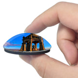 Porta Westfalica Monument Germany 3D Fridge Magnet Crystal Glass