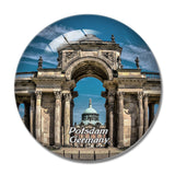 Potsdam New Palace Germany 3D Fridge Magnet Crystal Glass