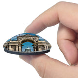 Potsdam New Palace Germany 3D Fridge Magnet Crystal Glass