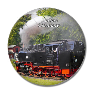 Putbus Germany 3D Fridge Magnet Crystal Glass