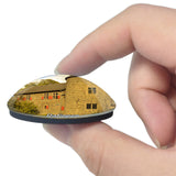 Ratingen Wasserburg Castle Germany 3D Fridge Magnet Crystal Glass