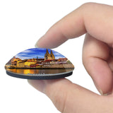 Regensburg Historic Center Germany 3D Fridge Magnet Crystal Glass