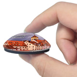 Regensburg House Germany 3D Fridge Magnet Crystal Glass