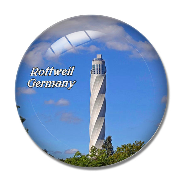 Rottweil Germany 3D Fridge Magnet Crystal Glass