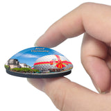 Rust Europa-Park Germany 3D Fridge Magnet Crystal Glass