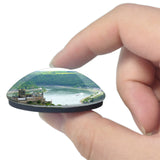 Saint Goarshausen Castle Katz Germany 3D Fridge Magnet Crystal Glass