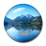 Schliersee Lake Germany 3D Fridge Magnet Crystal Glass