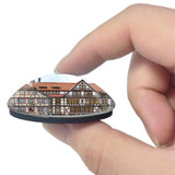 Schmalkalden Town Germany 3D Fridge Magnet Crystal Glass