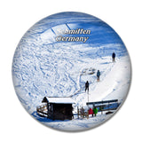 Schmitten Snow Germany 3D Fridge Magnet Crystal Glass