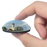 Schwangau Saint Coloman Church Germany 3D Fridge Magnet Crystal Glass