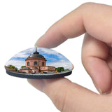 Schwetzingen Red  Germany 3D Fridge Magnet Crystal Glass