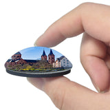 Seligenstadt Cathedral Germany 3D Fridge Magnet Crystal Glass