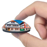 Seligenstadt Germany 3D Fridge Magnet Crystal Glass