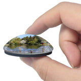 Sindelfingen Lake Germany 3D Fridge Magnet Crystal Glass