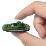 Sonnenberg Trifels Castle Wasgau Germany 3D Fridge Magnet Crystal Glass