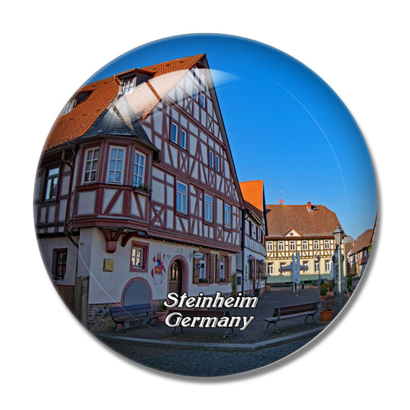 Steinheim Germany 3D Fridge Magnet Crystal Glass