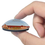 House Germany 3D Fridge Magnet Crystal Glass