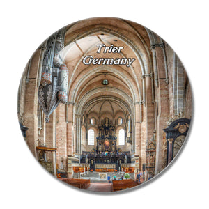 Trier Church Germany 3D Fridge Magnet Crystal Glass