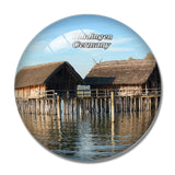 Uhldingen-Muhlhofen Germany 3D Fridge Magnet Crystal Glass