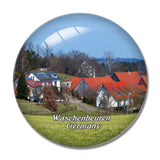 Waschenbeuren Germany 3D Fridge Magnet Crystal Glass