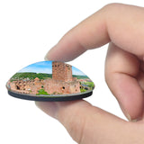 Wertheim Castle Germany 3D Fridge Magnet Crystal Glass