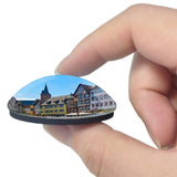 Wertheim Center Germany 3D Fridge Magnet Crystal Glass