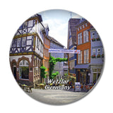 Wetzlar Market Germany 3D Fridge Magnet Crystal Glass