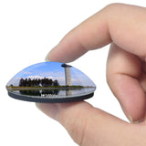 Willingen Tower Germany 3D Fridge Magnet Crystal Glass