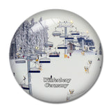 Winterberg Ski Germany 3D Fridge Magnet Crystal Glass