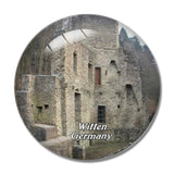 Witten Castle Germany 3D Fridge Magnet Crystal Glass