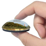 Wolgast Germany 3D Fridge Magnet Crystal Glass