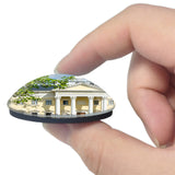 Worlitz Palace Germany 3D Fridge Magnet Crystal Glass