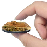 India Amber Fort Jaipur 3D Fridge Magnet Crystal Glass