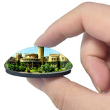 India Bangalore Palace 3D Fridge Magnet Crystal Glass