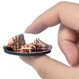 India Birla Mandir Temple Jaipur 3D Fridge Magnet Crystal Glass