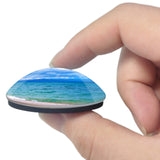 India Colva Beach Goa 3D Fridge Magnet Crystal Glass