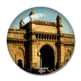 India Gateway Of India Mumbai 3D Fridge Magnet Crystal Glass