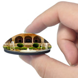 India Hall of Mirrors Amber Fort Jaipur 3D Fridge Magnet Crystal Glass