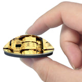 India Jaisalmer Fort 3D Fridge Magnet Crystal Glass