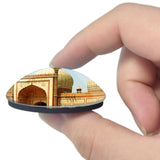 India Jama Masjid Delhi New Delhi 3D Fridge Magnet Crystal Glass