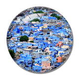 India Jodhpur 3D Fridge Magnet Crystal Glass