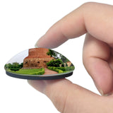 India Sarnath Varanasi 3D Fridge Magnet Crystal Glass