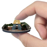 India Simhachalam Temple 3D Fridge Magnet Crystal Glass