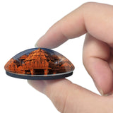 India Swaminarayan Akshardham New Delhi 3D Fridge Magnet Crystal Glass