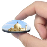 India Taj Mahal Agra 3D Fridge Magnet Crystal Glass